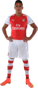 Alexis Sanchez football render