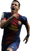 Alexis Sanchez football render