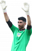 Alireza Beiranvand football render