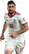 Alireza Jahanbakhsh football render
