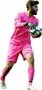 Alisson Becker football render