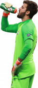 Alisson Becker football render