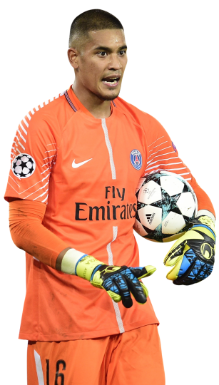 Alphonse Aréola Paris Saint-Germain football render - FootyRenders