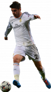 Alvaro Morata football render