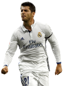 Alvaro Morata football render