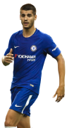 Alvaro Morata football render