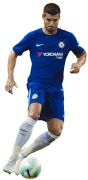 Álvaro Morata football render