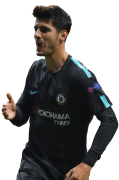 Álvaro Morata football render