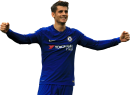 Alvaro Morata football render