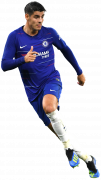 Alvaro Morata football render