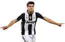 Alvaro Morata football render