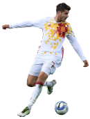 Alvaro Morata football render