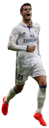 Alvaro Morata football render
