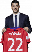 Alvaro Morata football render