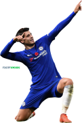 Alvaro Morata football render