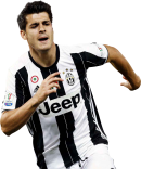 Alvaro Morata football render