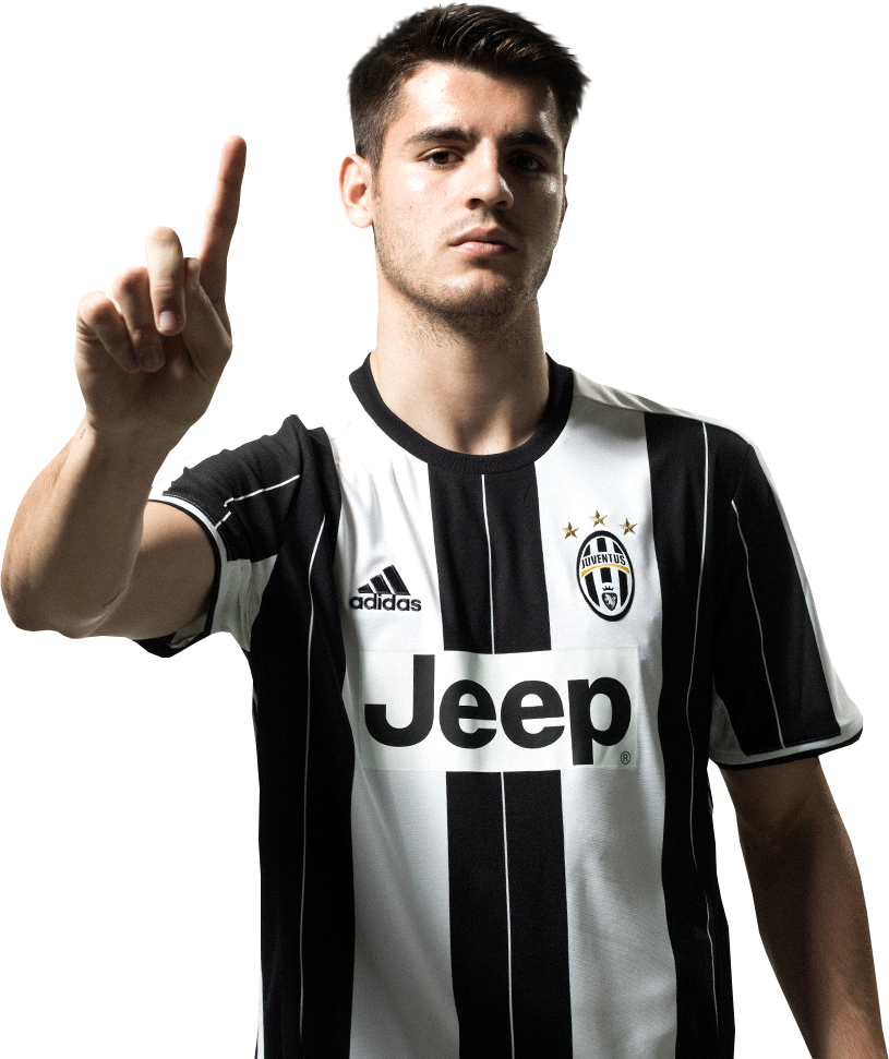 Alvaro Morata football render - 25637 - FootyRenders