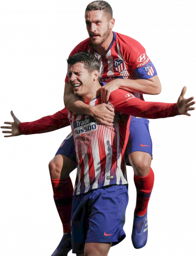 Alvaro Morata & Koke