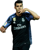 Alvaro Morata football render