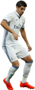 Alvaro Morata football render