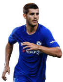 Álvaro Morata football render