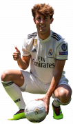 Alvaro Odriozola football render