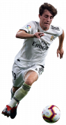 Álvaro Odriozola football render