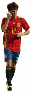 Álvaro Odriozola football render