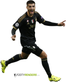 Alvaro Morata football render