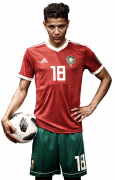 Amine Harit football render