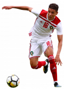 Amine Harit football render