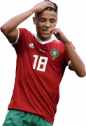 Amine Harit football render