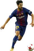 Andre Gomes football render