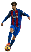 Andre Gomes football render