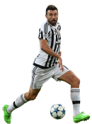 Andrea Barzagli football render