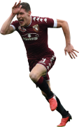 Andrea Belotti football render