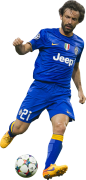 Andrea Pirlo football render