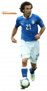 Andrea Pirlo football render