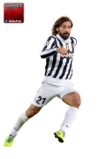 Andrea Pirlo football render