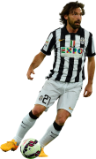 Andrea Pirlo football render