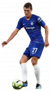 Andreas Christensen football render