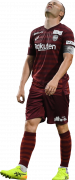 Andrés Iniesta football render