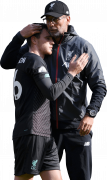 Andrew Robertson & Jürgen Klopp football render