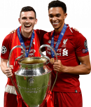 Andrew Robertson & Trent Alexander-Arnold football render