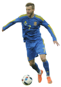 Andriy Yarmolenko football render