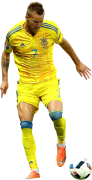 Andriy Yarmolenko football render