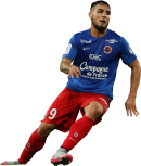 Andy Delort football render