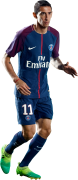 Angel Di Maria football render