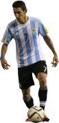 Angel Di Maria football render