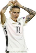 Anja Mittag football render